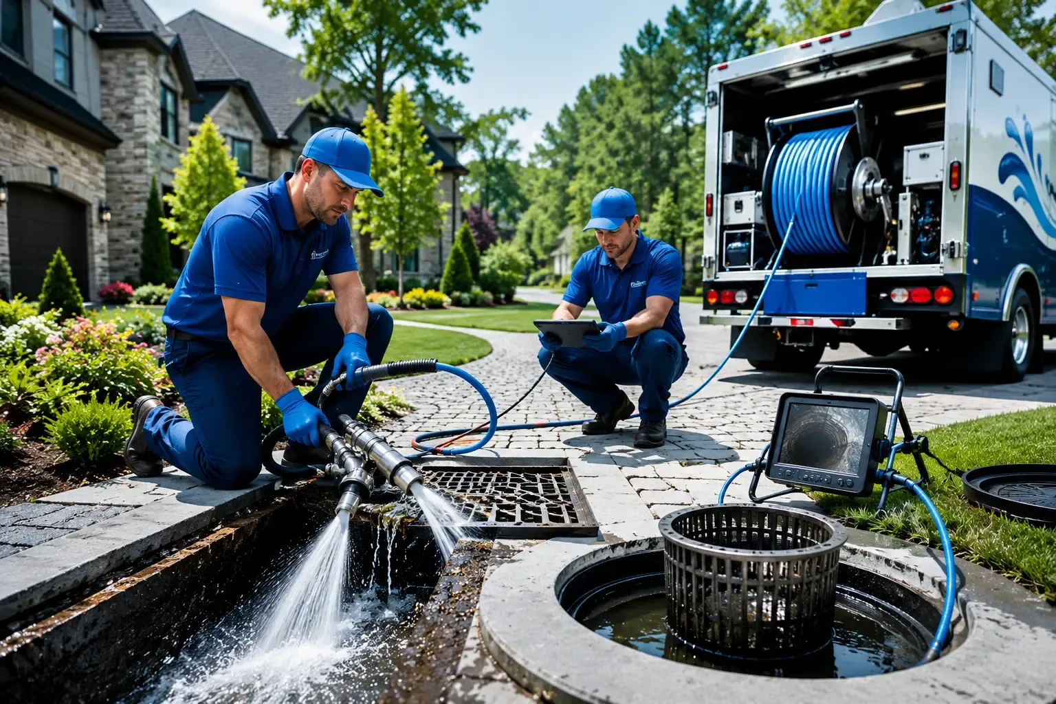 Local outdoor drain cleaning professionals in Corinth, NY